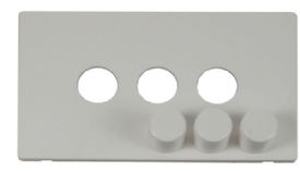 Definity Front Plate White Wiring Accessories Click Decorative Screwless